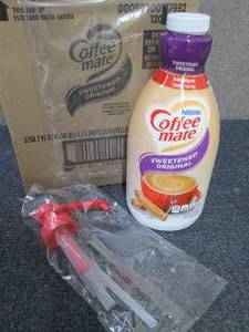 lot 162 image: 2- 50.7 oz Bottles Coffee Mate...