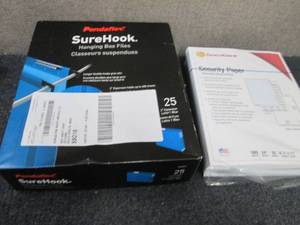 lot 167 image: Pendaflex Surehook Hanging Files, R...
