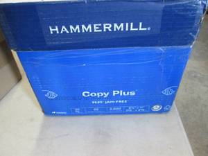 lot 172 image: Case of 2500 Sheets Hammermill Copy...