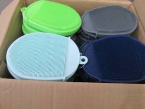 lot 176 image: Box of Prep Solution Silicone Scrub...