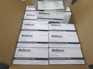 lot 204 image: Case of 2000 MedSource Alcohol Pads...
