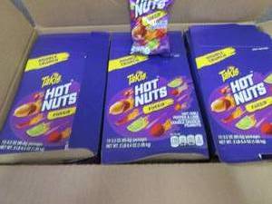 lot 218 image: 3- 12pks Takis Hot Nuts...