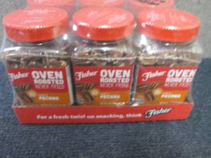 lot 245 image: 6- 17 oz Jars Fisher Oven Roasted P...
