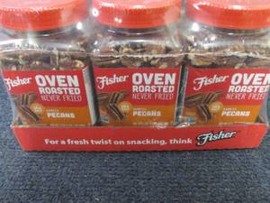 lot 246 image: 6- 17 oz Jars Fisher Oven Roasted P...
