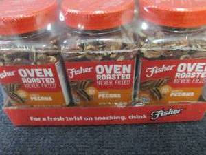 lot 249 image: 6- 17 oz Jars Fisher Oven Roasted P...