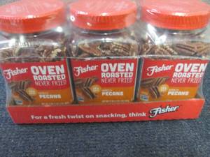 lot 258 image: 6- 17 oz Jars Fisher Oven Roasted P...