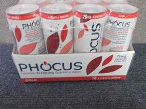 lot 261 image: 12- 11.5 oz Cans Phocus Energizing ...