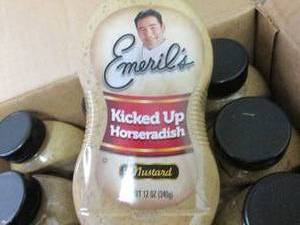lot 281 image: 12- 12 oz Emerils Kicked Up Horser...