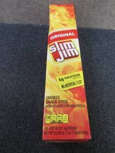 lot 313 image: Box of 24 -0.97 oz Original Slim Ji...