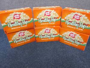 lot 318 image: 6- 3pks Jolly Time Healthy Pop Micr...