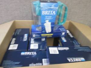 lot 365 image: Lot of 6 Brita Water Filter Pitcher...