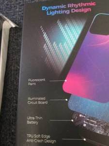 lot 384 image: 4 iPhone 12 Light Up Cases...