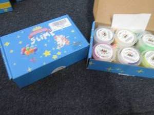 lot 393 image: 2- 6 Pack Cloud Slime Kit, with Pea...