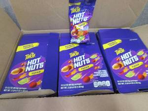 lot 220 image: 3- 12pks Takis Hot Nuts...