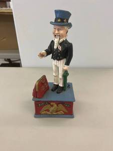 Uncle Sam Cast Iron Bank