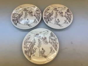 Wellsville China Plates