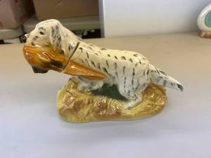 Ezra Brooks Dog Decanter