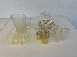 Glass Pitchers & Glasses