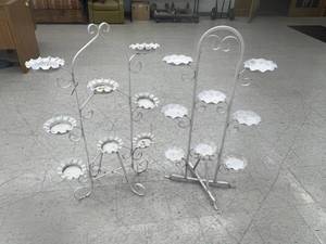 Pair of Metal Stands