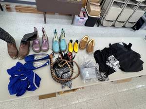 Shoes, Boots, Dresses & Horse Items