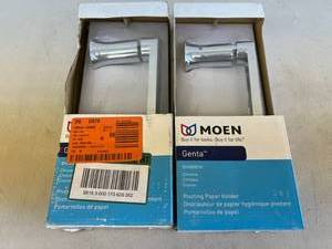 2 New Moen Pivoting Paper Holders - Chrome
