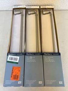 3 New Moen 24 Towel Bars - Brushed Nickel
