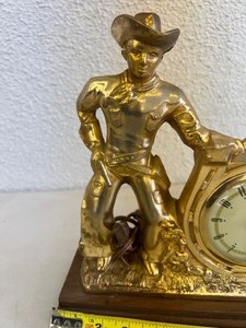 Cowboy Theme Clock