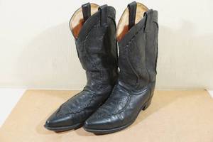lot 256 image: Dan Post Leather-Western Boots -Size 10D