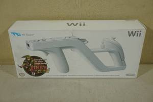 lot 185 image: Nintendo WII Zapper with Links Crossbow Training Game
