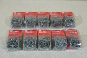 lot 187 image: 10 50-Pack Metal Staples MS-1555