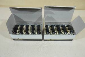lot 191 image: 20 Ivory Single Pole Rocker Light Switches