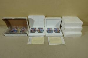 lot 203 image: 6 Sets of Winnie the Pooh and Friends Collectors Ornaments