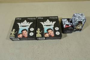 lot 216 image: 2 Princess Crown Selfie Ring Light with Mickey Mouse Wrist Watch