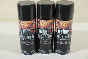 lot 218 image: 3 Weber Grill Spray