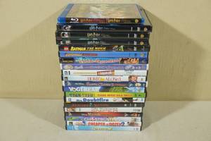 lot 224 image: 20 DVDs -Harry Potter, Shrek, Ghostbusters, TMNT