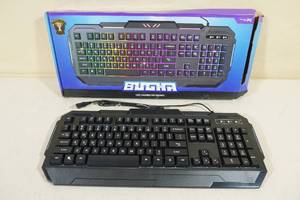 lot 290 image: Bugha LED Gaming Keyboard