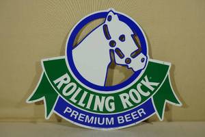 lot 297 image: Rolling Rock Beer Sign