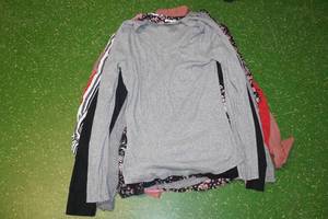 lot 310 image: 7 Long Sleeve Womens Shirts with Jacket -L-XL