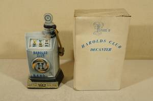 lot 24 image: Vintage 1988 Harolds Club Whiskey Decanter