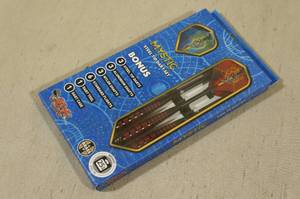 lot 30 image: Shot Mystic 25gm Steel Tip Dart Set