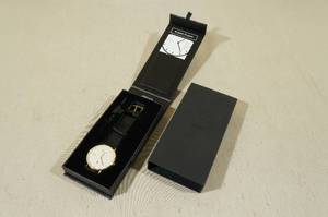 lot 36 image: Arvo The Aristacrat GoldBlack Leather 40mm Watch