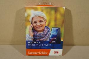 lot 37 image: Consumer Cellular Motorola Moto G Power Smartphone