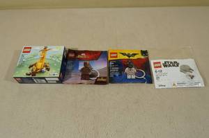 lot 41 image: Assorted Lego -2 Keychains, 2 Building Sets