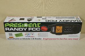 lot 47 image: President Randy II FCC Handheld or Mobile CB Radio