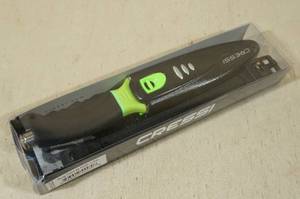 lot 125 image: Cressi Borg Tip Knife -Lime
