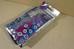 lot 131 image: Cressi Kids Snorkel Set -Fin Size LXL, PurpleBlue
