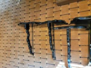 lot 72 image: Organic Wall Pedestals (Eight Count)