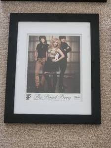 lot 59 image: Country Collectors Photo Print Set (4) - The Band Perry - Blake Shelton - Brad Paisley - Jason Aldean