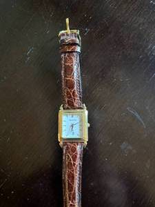 lot 13A image: Accutron Fashion Watch with Square face & date window