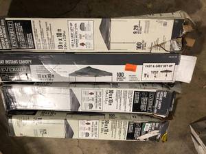 Lot of assorted Everbuilt Canopy various conditions customer returns  see pictures